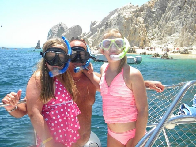 Snorkel en familia